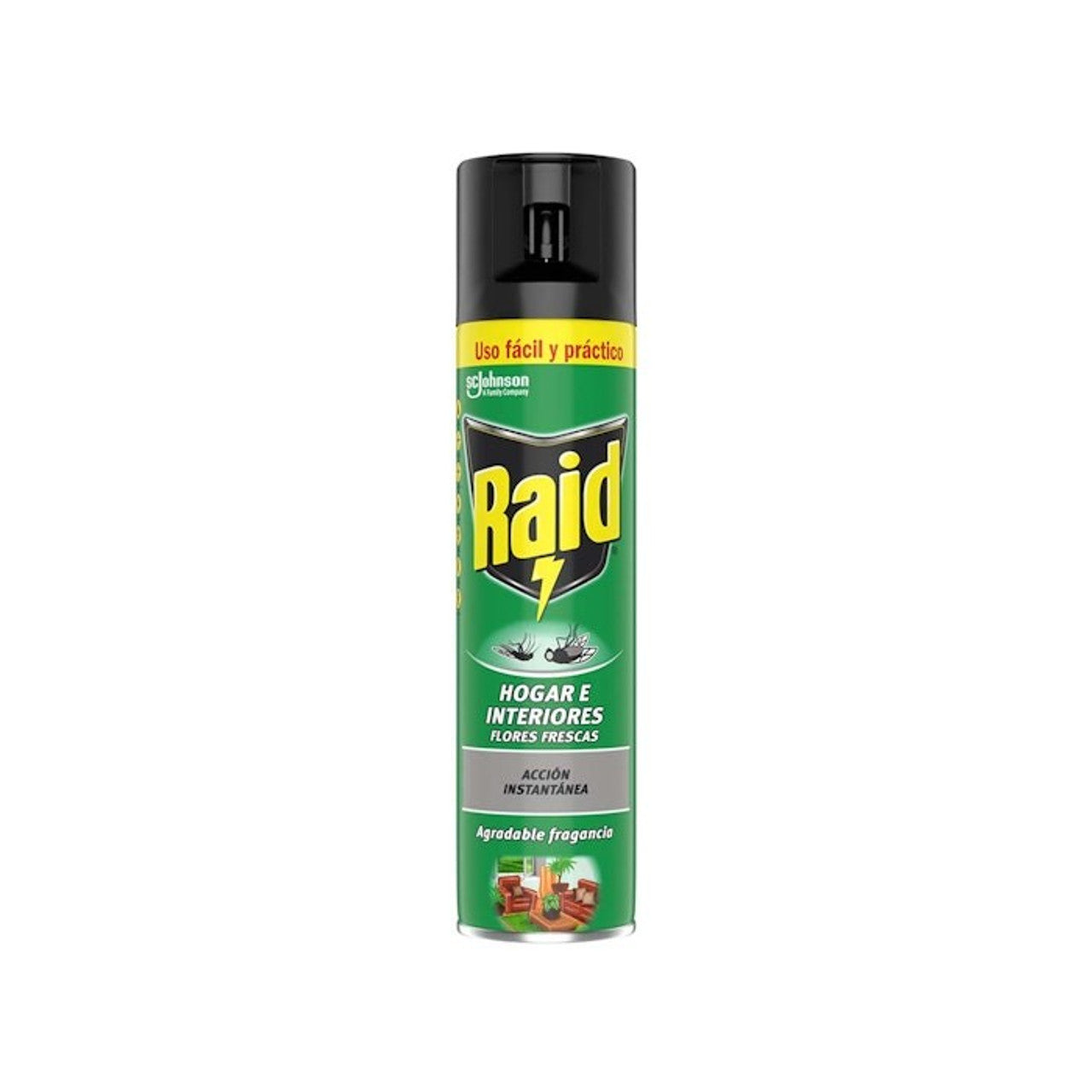 12 x RAID Insektenspray - Frischer Blumen Duft, 400 ml