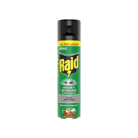 12 x RAID Insektenspray - Frischer Blumen Duft, 400 ml