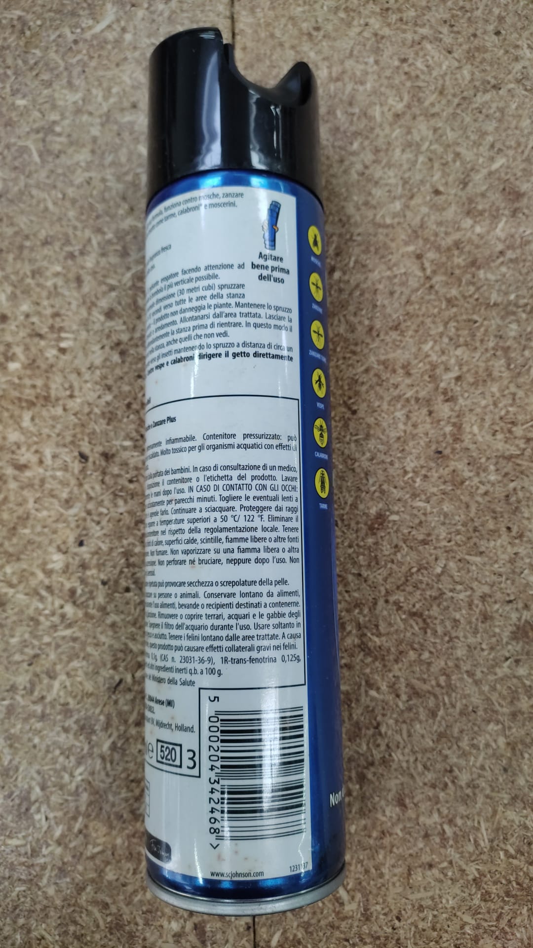 5 x Raid Mückenschutzspray 400ml