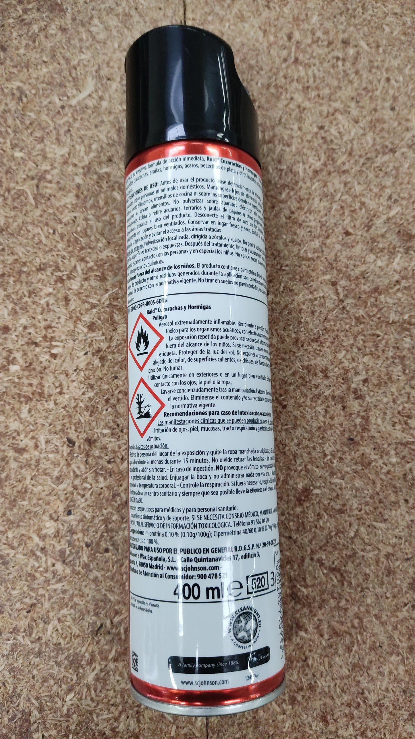 Raid Ameisen- und Kakerlakenspray – Maximale Stärke - 300 ml