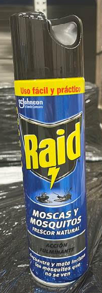 5 x Raid Insektenschutzmittel mit natürlicher Frische, 400 ml