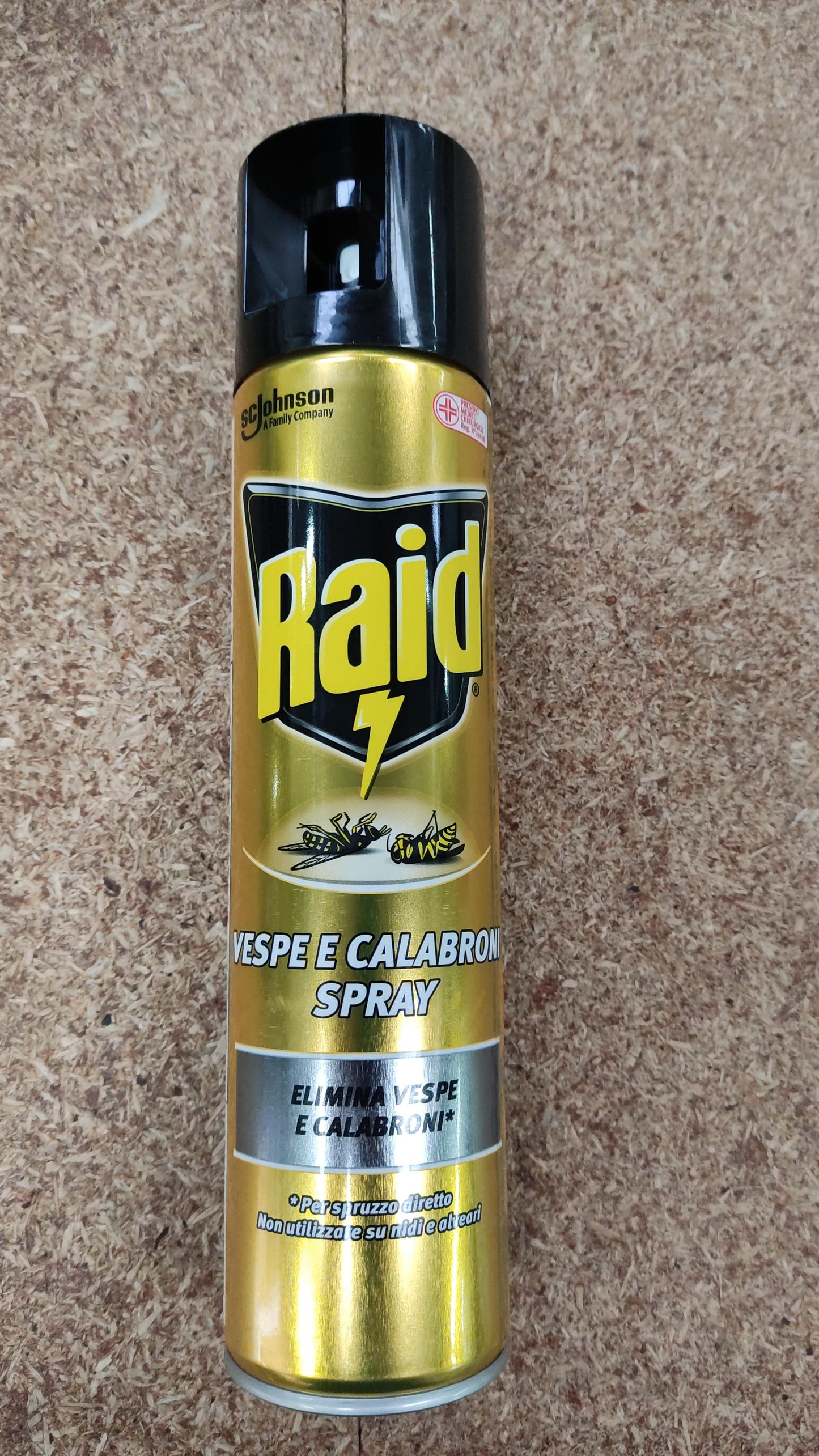 5 x Raid Wespen- und Hornissenspray 400ml