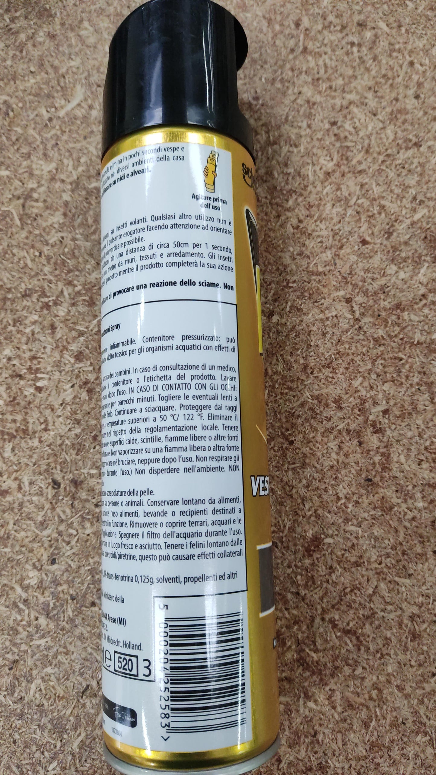 5 x Raid Wespen- und Hornissenspray 400ml