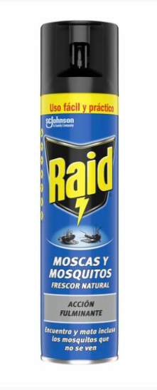 12 x RAID Insektenschutzmittel mit natürlicher Frische, 400 ml